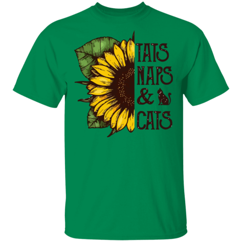 sunflower & cat shirt