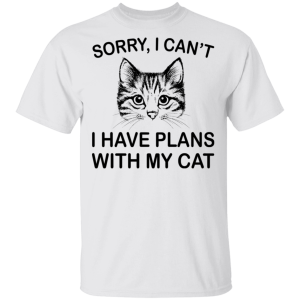 plans with cat shirt