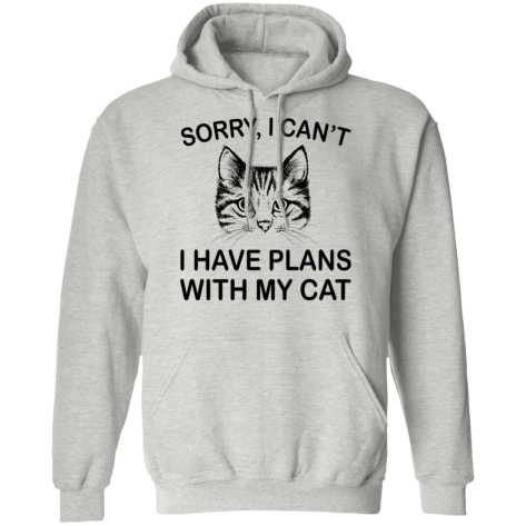 plans with cat shirt