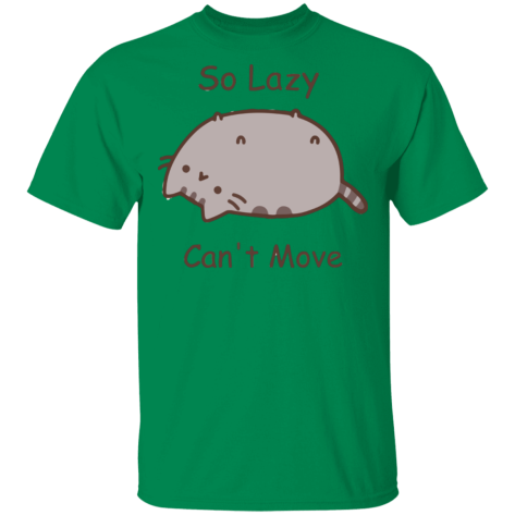 cat so lazy shirt