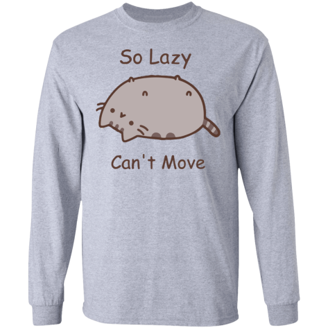 cat so lazy shirt