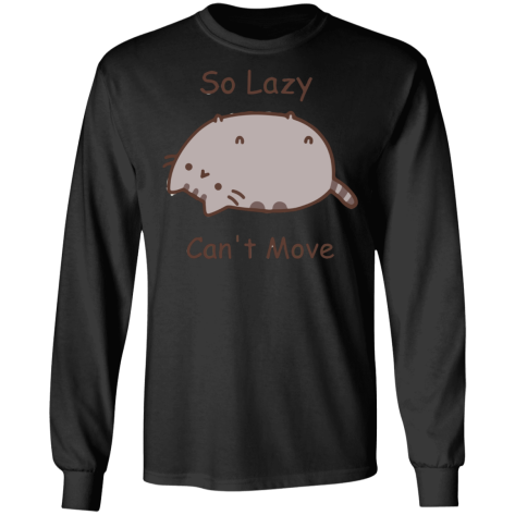 cat so lazy shirt