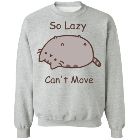 cat so lazy shirt