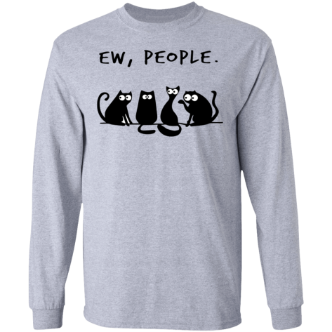 Four Black Cat Ew People Shirt