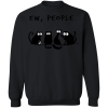 Four Black Cat Ew People Shirt