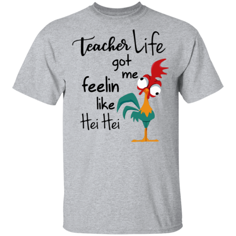 Tiny Big Eye Chicken Teacher Life Got Me shirt