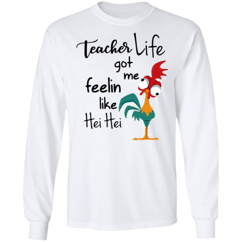 Tiny Big Eye Chicken Teacher Life Got Me shirt