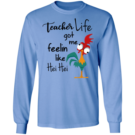 Tiny Big Eye Chicken Teacher Life Got Me shirt