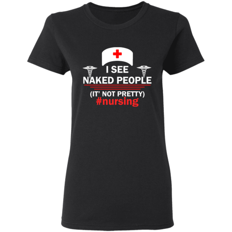 See naked people, nursing shirt