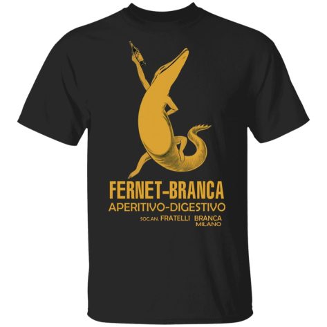 Fernet Branca Crocodile Alligator Drink shirt