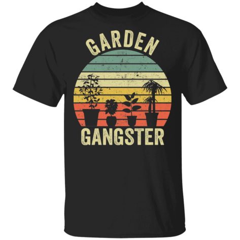 Tree garden gangster shirt